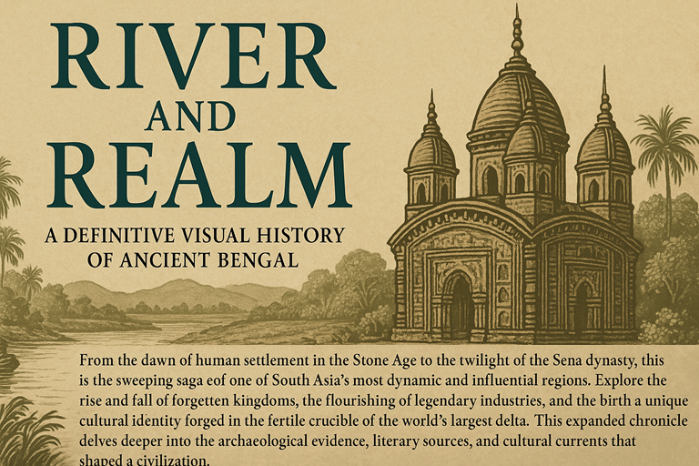 An illustrative map of Ancient Bengal.